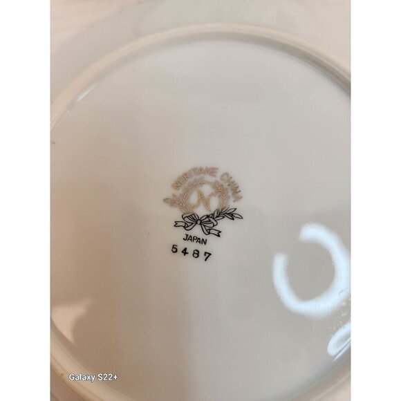 Noritake China Garland Bread & Butter Plates Set Of 2 Japan 5487 6.25" Floral De - Picture 4 of 9